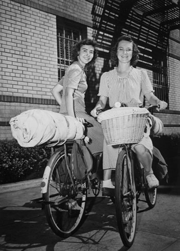 Doris Roy  and Thelma Popp, 1944.
